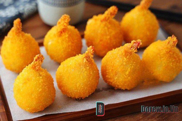 Bánh khoai tây tôm