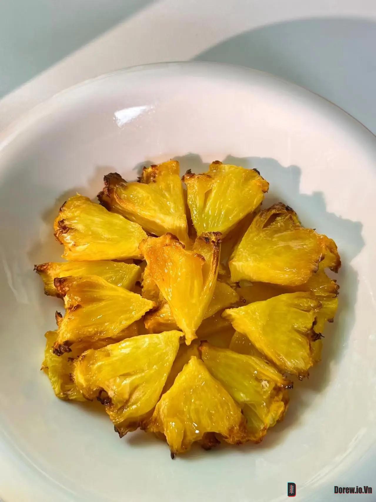 Dứa nướng mật ong