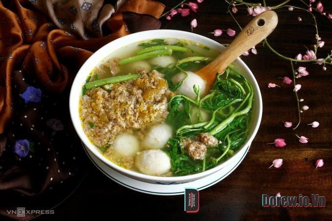 Canh Cua Rau Rút