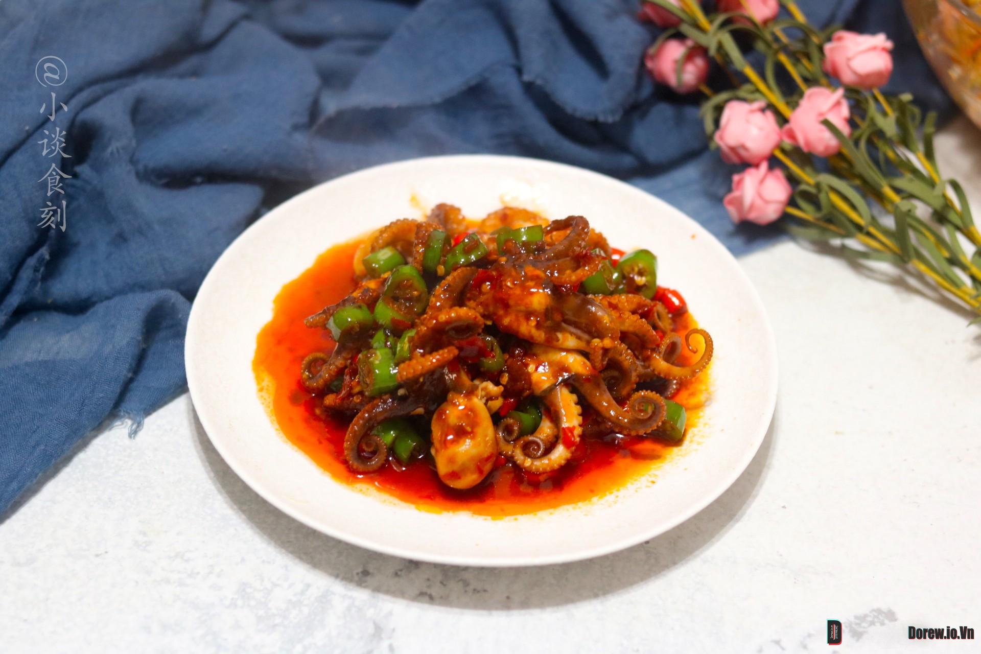 Bạch tuộc xào cay 1