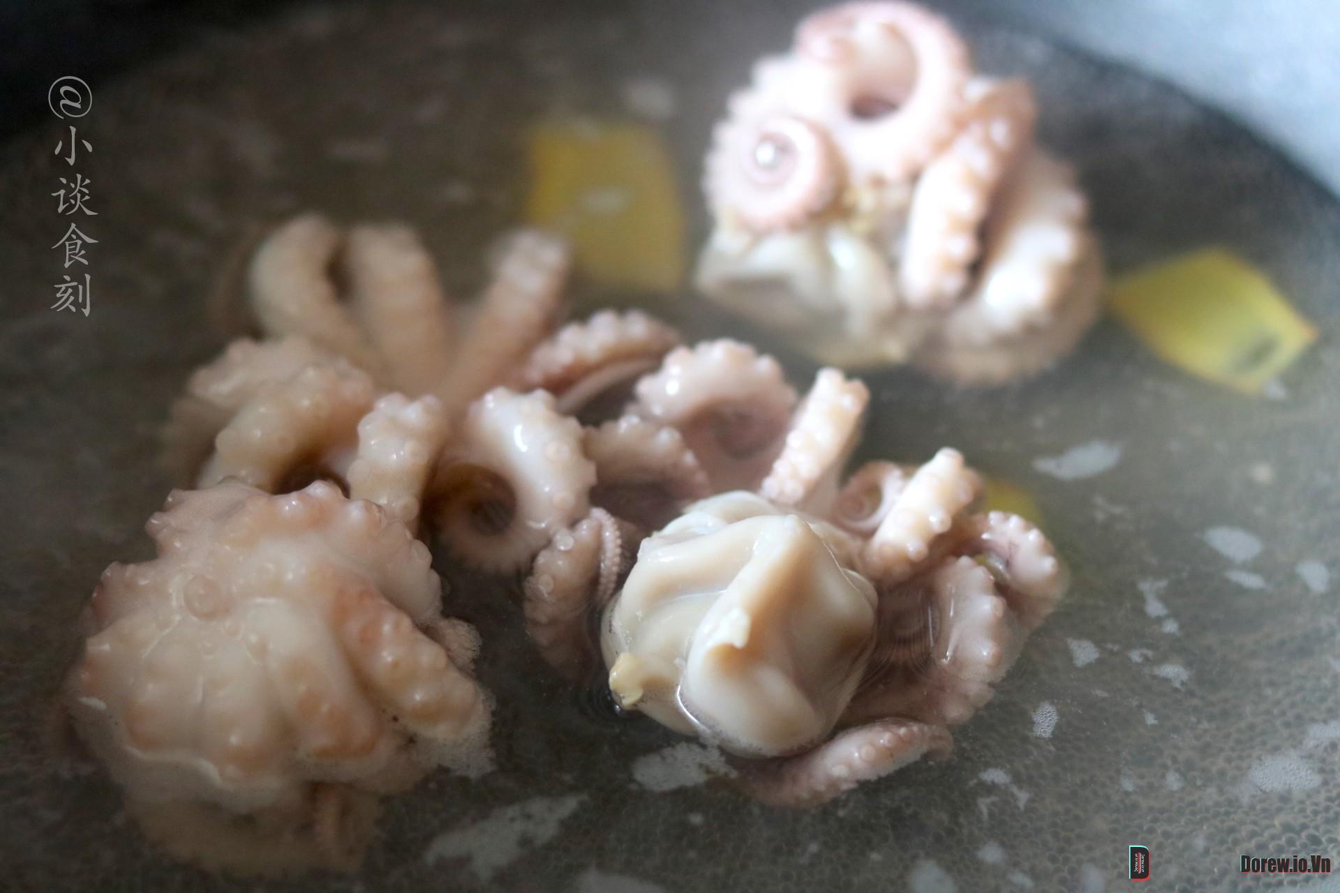 Sơ chế bạch tuộc