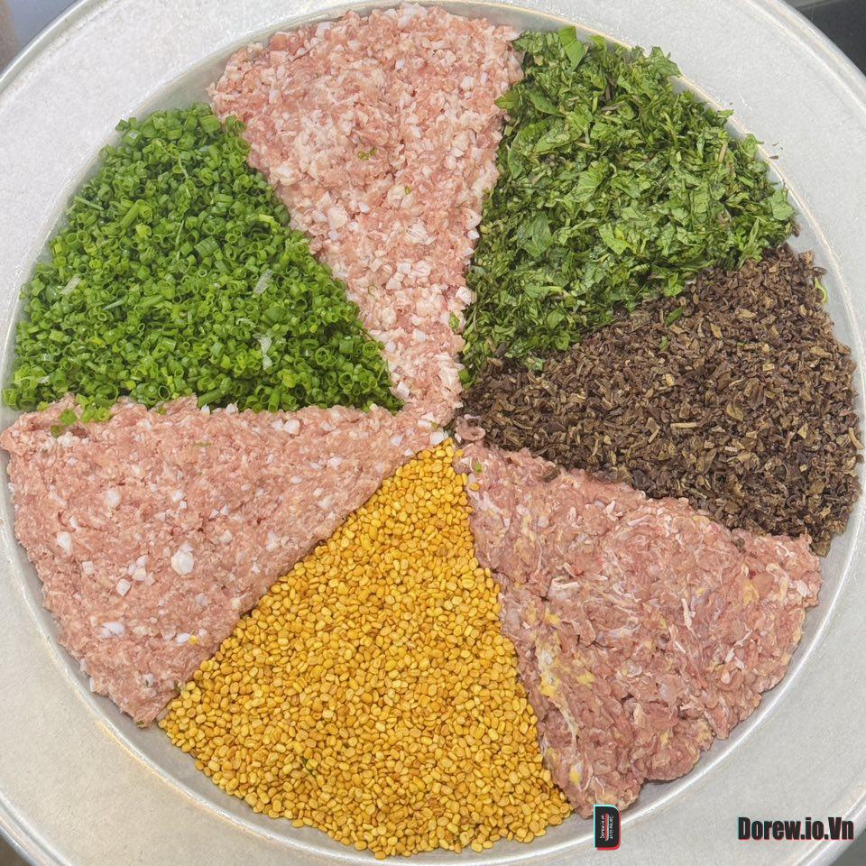 Trộn Đỗ Xanh, Mộc Nhĩ, Rau Thơm