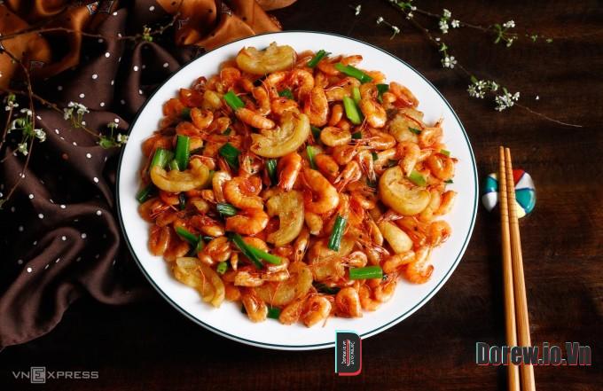 Canh tôm đồng nấu bầu