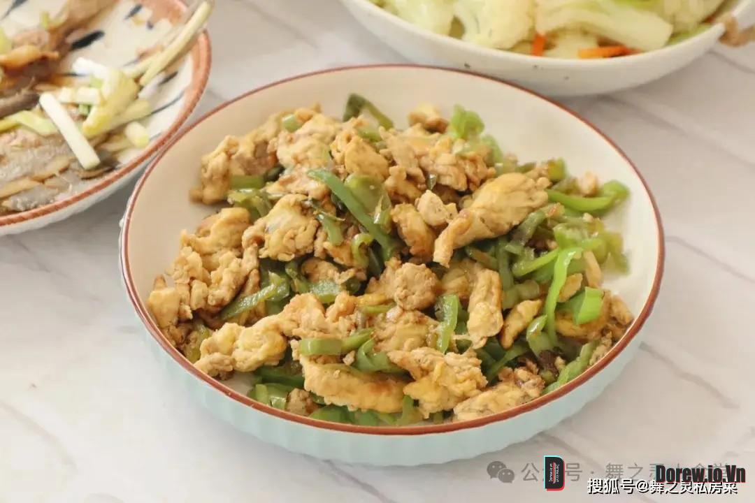 Trứng Xào Ớt Xanh
