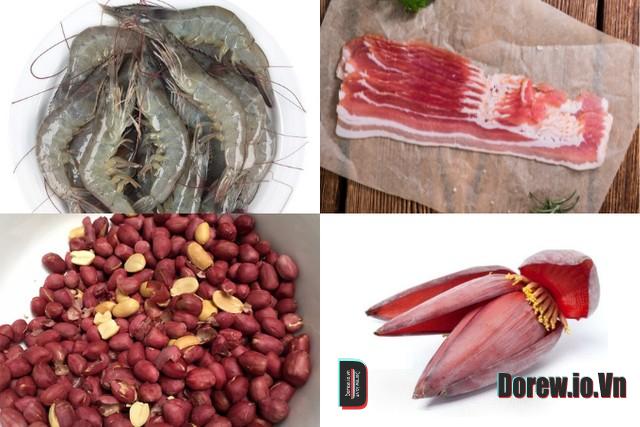 Gỏi hoa chuối tôm thịt 1