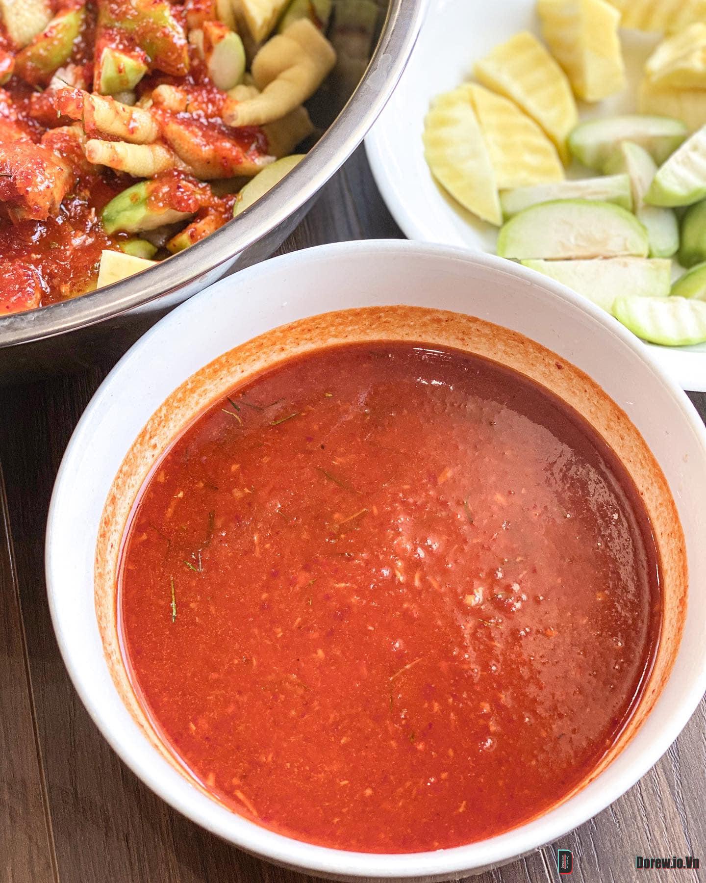Làm nước sốt