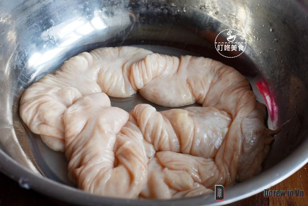 Sơ chế lòng heo 6