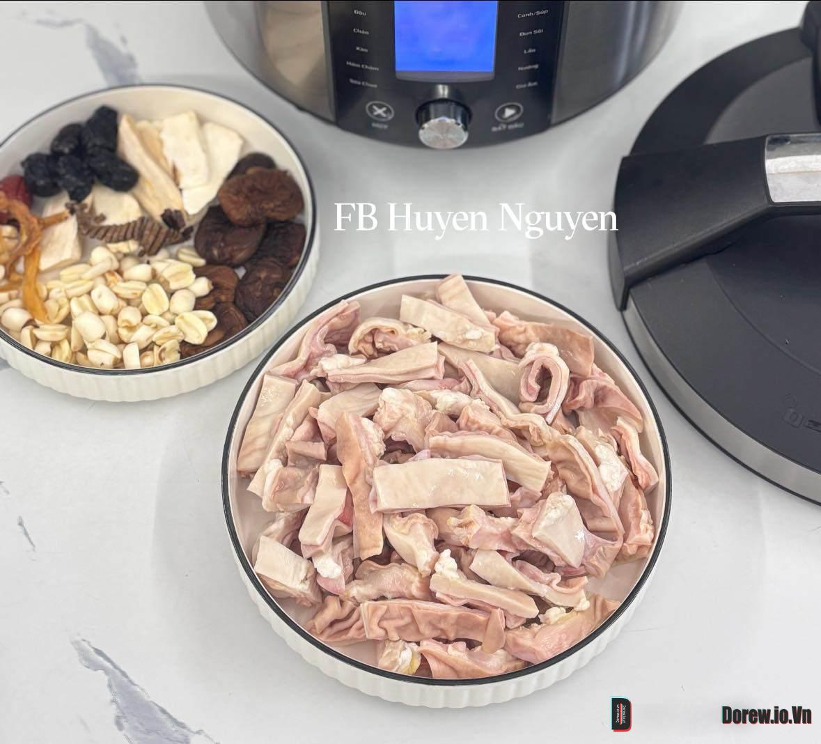 Dạ dày hầm thuốc bắc 2