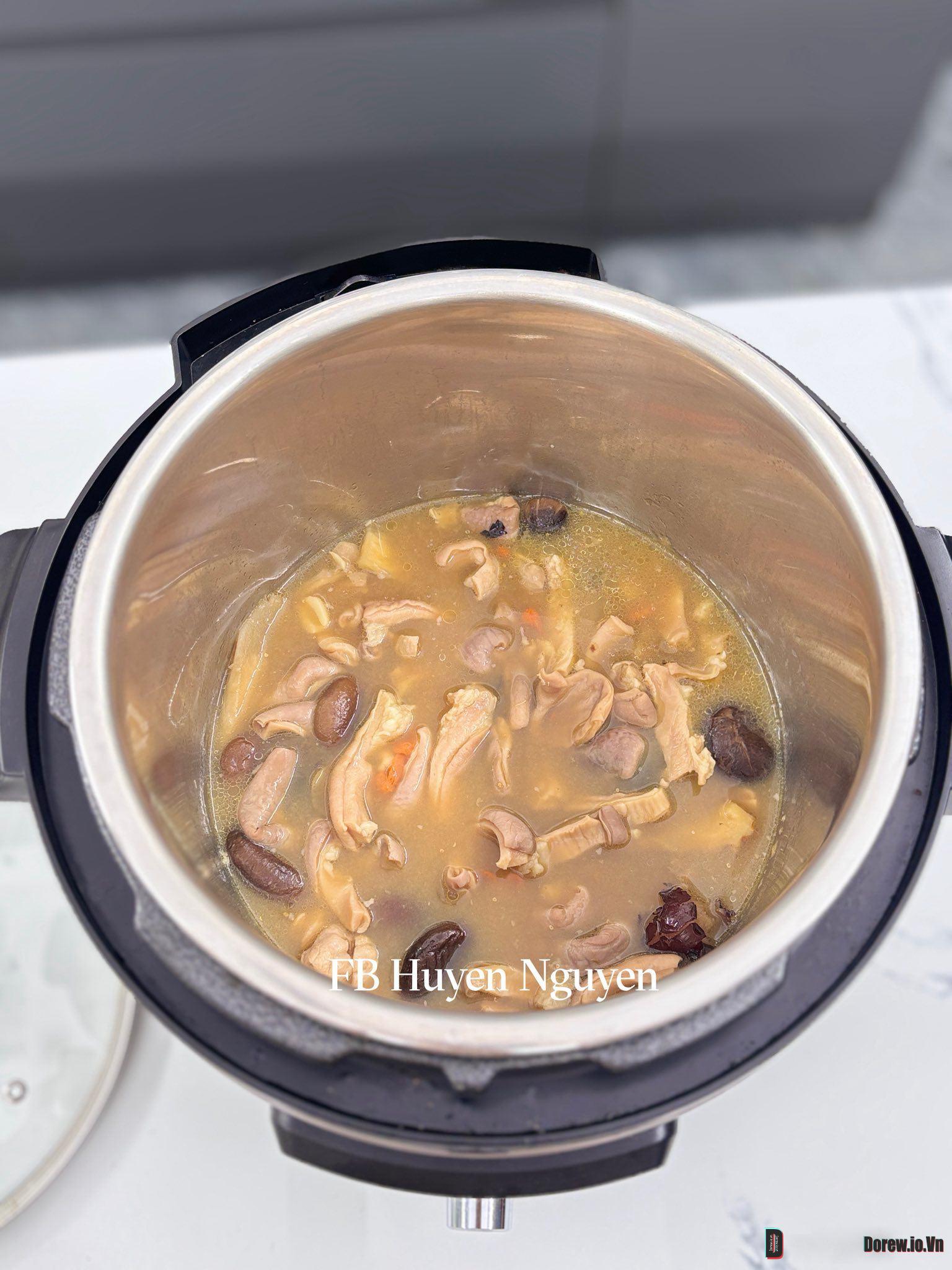 Dạ dày hầm thuốc bắc 4