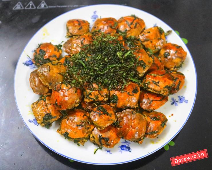 Rạm om lá lốt