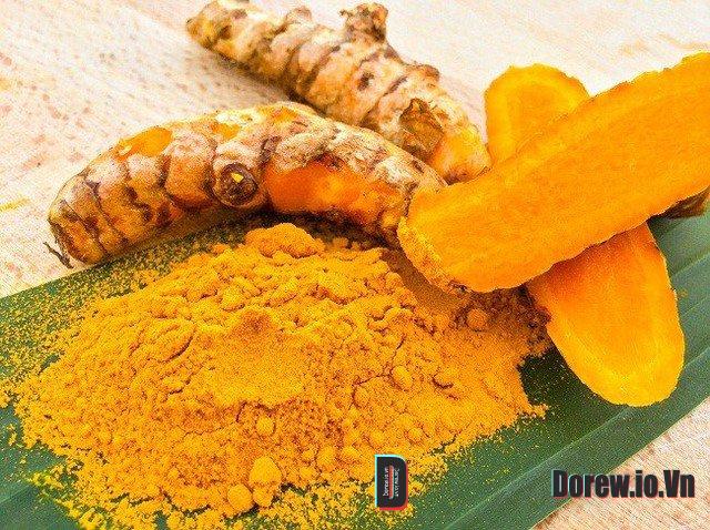 Nghệ tươi và bột nghệ