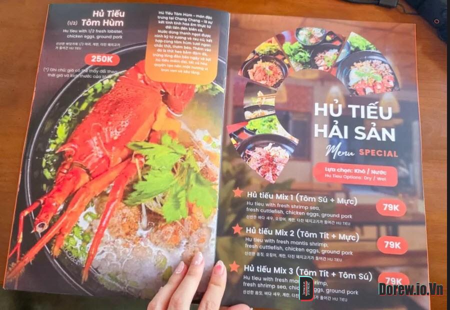 Hủ tiếu tôm hùm và ghẹ 1