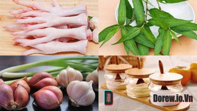 Chân gà hấp rau răm 1