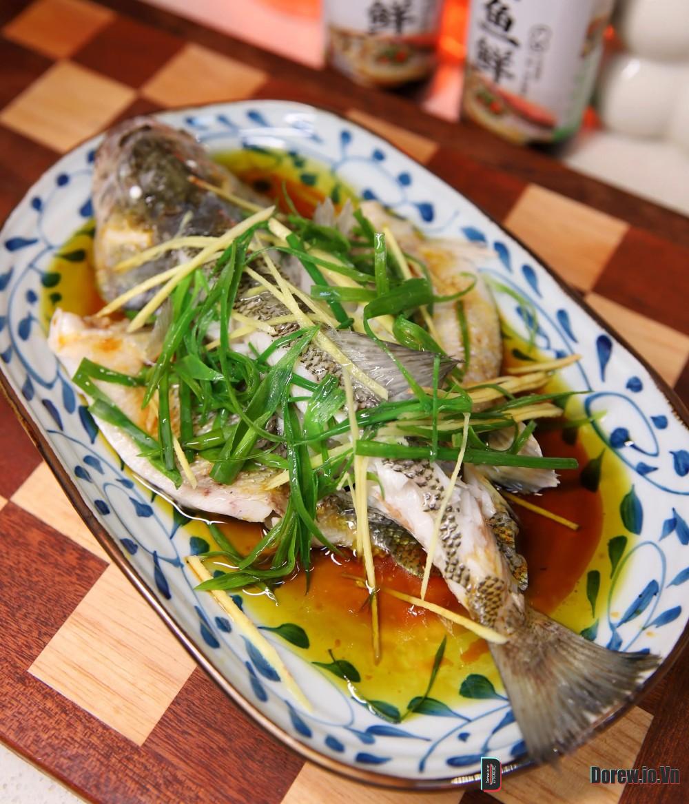 Hoàn thiện món cá
