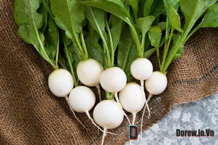 Củ cải trắng tươi ngon
