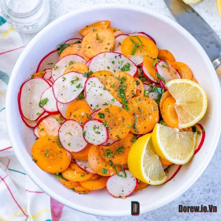 Salad cà rốt củ cải