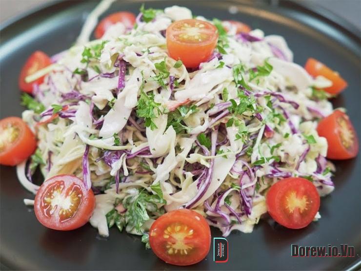 Salad bắp cải tím