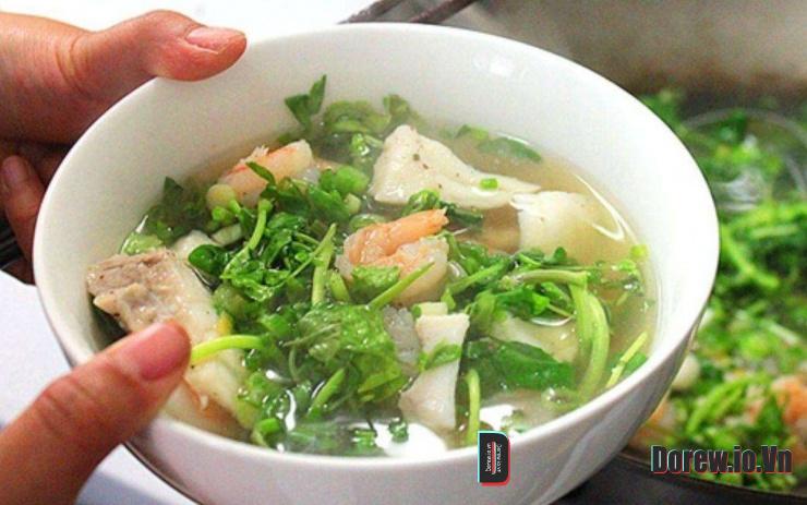 Canh Cải Xoong Nấu Tôm