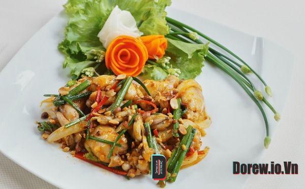 Ếch xào hẹ