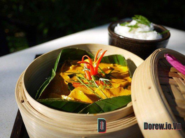 Cá hấp lá chuối 1