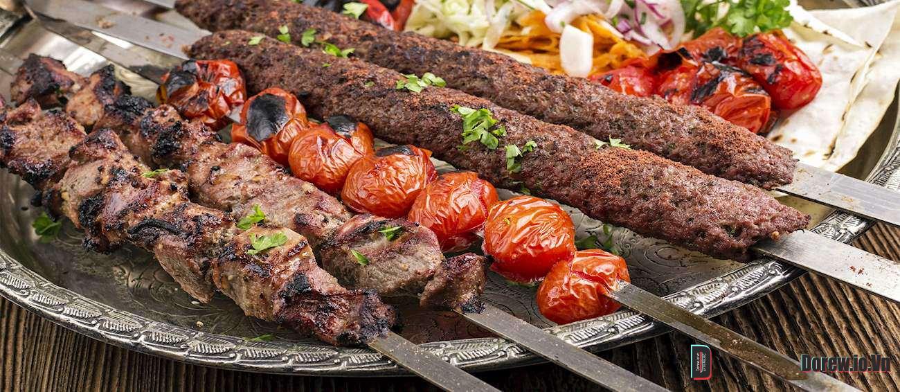 Thịt Bò Băm Kabab Koobideh