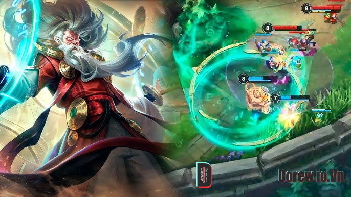 Zilean kiểm soát đường