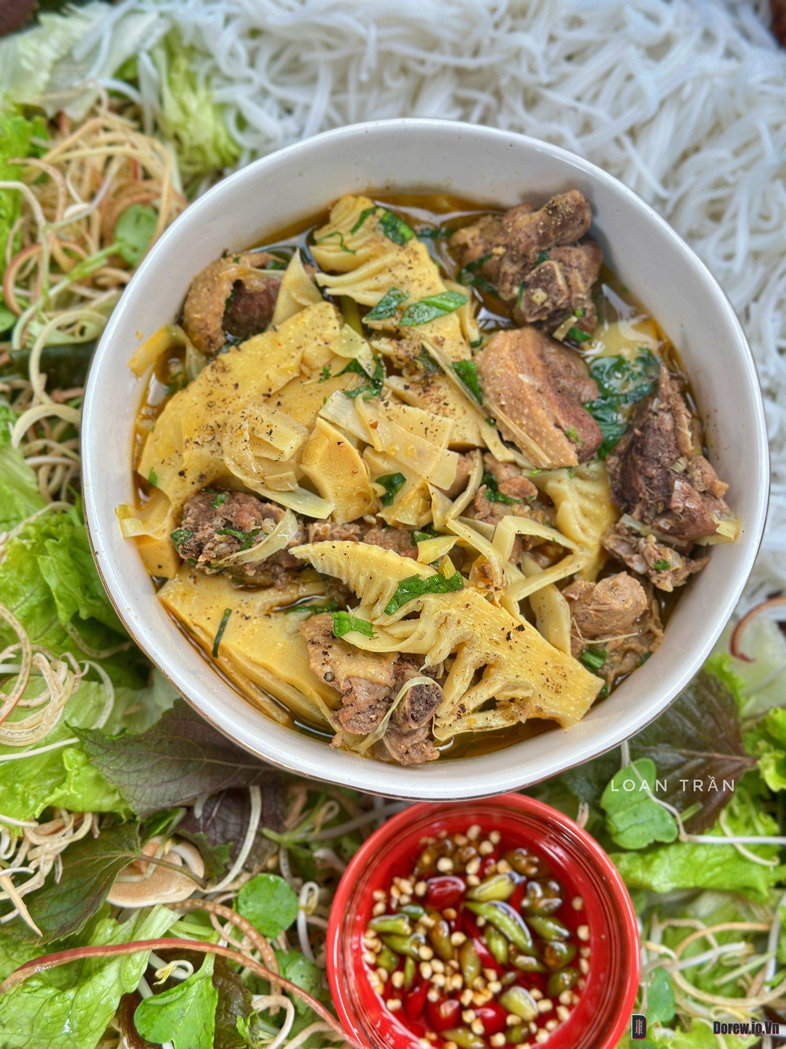 Vịt xáo măng 5