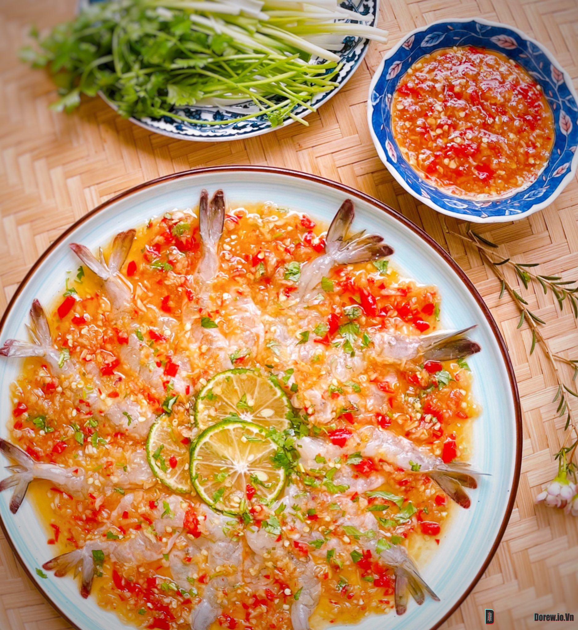 Tôm Tái Xốt Thái