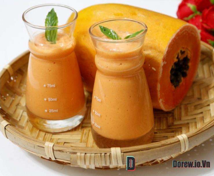 Sinh Tố Đu Đủ Sữa Chua