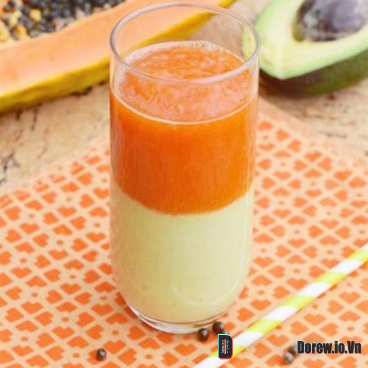 Sinh Tố Đu Đủ Bơ