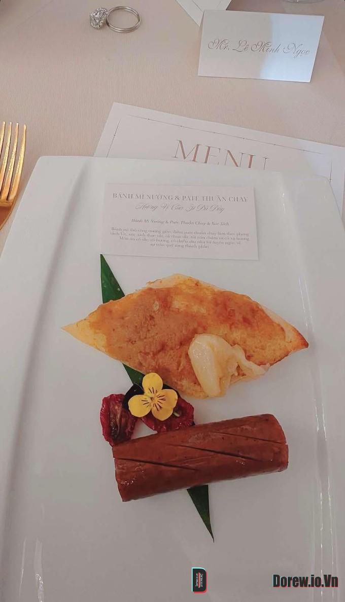 Bánh mì nướng pate thuần chay